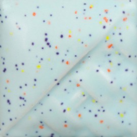 Baby Blue Speck 16-oz Brush on Stoneware Glaze by Mayco Colors